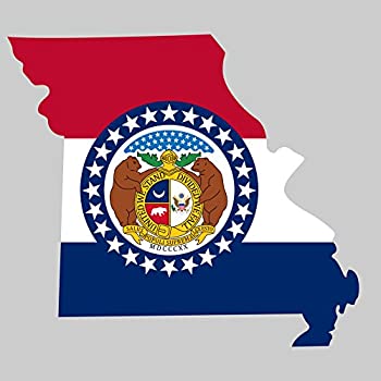 šۡ͢ʡ̤ѡLarger Than Life Prints 762988907169?Missouri State Flag Decal