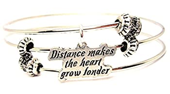 【中古】【輸入品・未使用】ChubbyChicoCharms距離Makes the Heart Grow手がけるExpandable Wire Tripleスタイルバングルブレスレット、2.5?" 【中古】【輸入品・未使用】ChubbyChicoCharms距離Makes the Heart Grow手がけるExpandable Wire Tripleスタイルバングルブレスレット、2.5?"