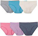 【中古】【輸入品・未使用】Fruit Of The Loom Women's 6 Pack Beyond Soft Bikini Panties%カンマ% Assorted%カンマ% 6
