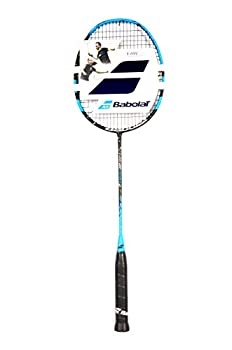 【中古】【輸入品・未使用】Babolat X-Feel Origin エッセンシャル バドミントンラケット (ブルー) - ガット張り済み