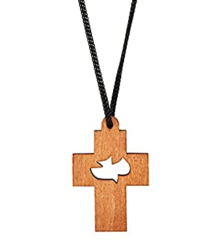 【中古】【輸入品・未使用】聖霊鳩クロスの堅信ペンダントネックレス。 【中古】【輸入品・未使用】聖霊鳩クロスの堅信ペンダントネックレス。