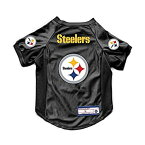 【中古】【輸入品・未使用】NFL ピッツバーグ・スティーラーズ ペットジャージー ストレッチ チームカラー XL