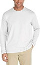 【中古】【輸入品・未使用】Coolibar UPF 50+メンズ長袖Tシャツ - UVサンプロテクティブ、01017-111 / 55、ホワイト、XL、56(EU)、46(イギリス)