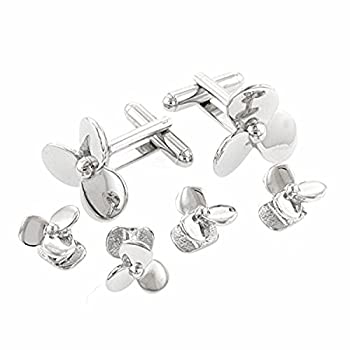【中古】【輸入品・未使用】J。J。WestonプロペラShapedタキシードCufflinks andシャツスタッド。Made In The USA。 【中古】【輸入品・未使用】J。J。WestonプロペラShapedタキシードCufflinks andシャツスタッド。Made In The USA。