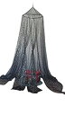 【中古】【輸入品・未使用】(Black) - OctoRose Deluxe Organza Sparkle Tastic Princess Bed Canop...