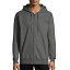 【中古】【輸入品・未使用】Hanes F280 Ultimate Cotton Fleece Full-Zip Adult Hoodie Size Double Extra Large&#44; Charcoal Heather Black