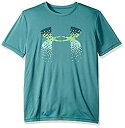【中古】【輸入品・未使用】Under Armour デジタルロゴ 半袖 ダスト Zap グリーン ユース Youth X-Small グリーン
