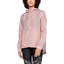 【中古】【輸入品・未使用】Under Armour Storm 虹色 レディース フルジップ ランニングジャケット ピンク - UK 10-12