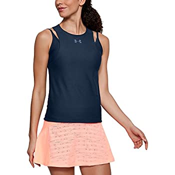 yÁzyAiEgpzUnder Armour Women's Center Court Tank Top%J}% Academy (408)/Academy%J}% Large