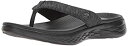 【中古】【輸入品・未使用】Skechers レディース オン・ザ・ゴー 600 優先フリップフロップ US サイズ: 6 カラー: ブラック(4)