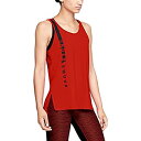 【中古】【輸入品・未使用】Under Armour レディース ヒートギア スクープグラフィック L レッド