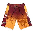【中古】【輸入品・未使用】KLEW NBA Cleveland Cavaliersグラデーションボードショーツ XL レッド