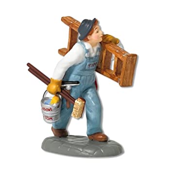 【中古】【輸入品・未使用】Department 56クリスマスin the City Windows Cleaned ByトムアクセサリーF..