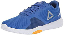 【中古】【輸入品・未使用】Reebok メンズ Flexagon Force クロストレーナー クラッシュコバルト/カレッジネイビー/ソーラーゴールド/シルバー/スカルグレー US サイズ: 24.