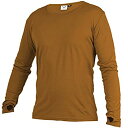 【中古】【輸入品・未使用】Merino 365 ニュージーランド 100% メリノ 長袖 ベースレイヤー サムループ付き - 色とサイズを選択 XX-Large ブラウン