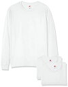 【中古】【輸入品・未使用】Hanes Men's 4 Pack Long Sleeve Comfortsoft T-Shirt%カンマ% White%カンマ% X-Large