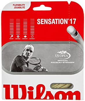 【中古】【輸入品・未使用】Wilson Sensation 17テニス文字列セット 1