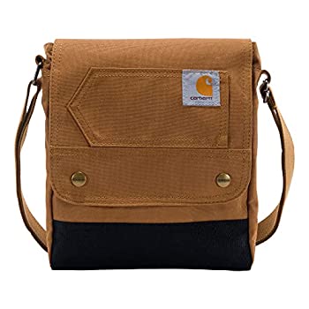 【中古】【輸入品・未使用】CARHARTT カーハート ショルダーバッグ ボディバッグ カバン ボックスピスネーム (89131221) O/S CARHARTT-BROWN(4)