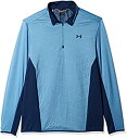 【中古】【輸入品・未使用】Under Armour メンズ コールドギア リアクター ハイブリッド ? ジップ S ブルー(4)