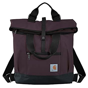 【中古】【輸入品・未使用】Carhartt Legacy Women s Hybrid Convertible Backpack Tote Bag%カンマ% Wine