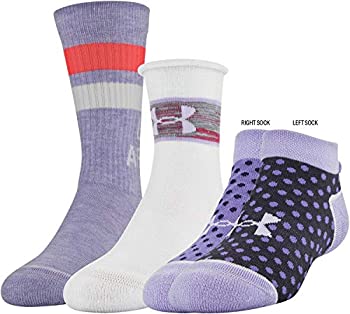 楽天スカイマーケットプラス【中古】【輸入品・未使用】（アンダーアーマー） Under Armour ユニセックス キッズ ウォーターフォール トリプルプレイソックス 3足組 Shoe Size: 0-4