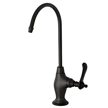 【中古】【輸入品 未使用】Kingston Brass Gourmetier KS3195TL Templeton Design 1/4 Turn Water Filter Faucet カンマ Oil Rubbed Bronze by Kingston Brass