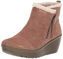 【中古】【輸入品・未使用】Skechers レディース パラレルジップアップ ウェッジ カジュアル 快適 アンクルブーツ ファッション US サイズ: 10 カ...