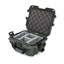 【中古】【輸入品・未使用】Nanuk 905 防水ハードケース パッド入り仕切り付き - オリーブ