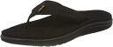 【中古】【輸入品・未使用】Teva レディース W Voya ビーチサンダル%カンマ% バーストリートブラック。%カンマ% 9