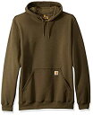 【中古】【輸入品・未使用】Carhartt Men's Big & Tall Midweight Hooded Pullover Sweatshirt K121%カンマ% Moss%カンマ% 2X-Large(4)