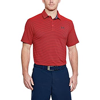 【中古】【輸入品・未使用】Under Armour メンズ プレーオフ ポロシャツ M オレンジ