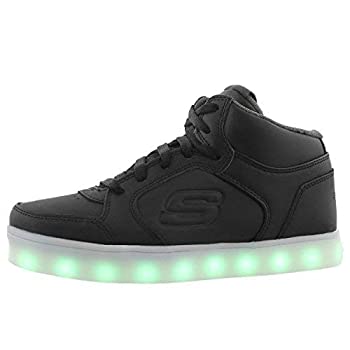 【中古】【輸入品・未使用】Skechers キッズ ユニ キッズ エナジー LIGHTS-90606L スニーカー US サイズ: 1 Little Kid カラー: ブラック