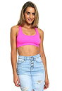 【中古】【輸入品・未使用】GUESS レディース Azelia シームレス レーサーバック ブラ US サイズ: X-Small-Small カラー: ピンク