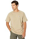 yÁzyAiEgpzCarhartt Men's Flame Resistant Force Short Sleeve T Shirt%J}% Khaki%J}% Large