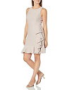 【中古】【輸入品・未使用】Nine West | Ruffled Glitter Sheath ドレス | Pink Pearl | 8