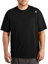 【中古】【輸入品・未使用】Reebok Big and Tall Tech Playdry Tシャツ、ブラック、1XL