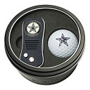 【中古】【輸入品・未使用】NFL Tinギフトセットwith switchfix Divot Tool andゴルフボール