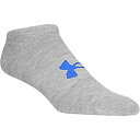 【中古】【輸入品・未使用】Under Armour SOCKSHOSIERY レディース US サイズ: M カラー: グレイ