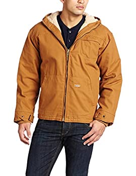Dickies - - TJ350サンディングダックシェルパはフード付きジャケットの裏地%カンマ% 4X x Regular%カンマ% Rinsed Brown