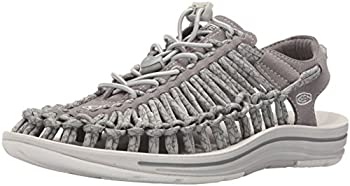 【中古】【輸入品・未使用】KEEN (キーン) Uneek (ユニーク) レディース サンダル 2本コード%カンマ% ニュートラルグレー/ガーゴイル。%カンマ% 5(4)