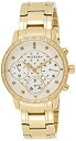 【中古】【輸入品・未使用】Guess レディース マルチダイヤル クォーツウォッチ Sunny One Size ゴールド