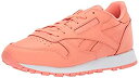 【中古】【輸入品・未使用】Reebok レディース クラシック レザー スニーカー%カンマ% ステラ ピンク/ホワイト%カンマ% 5.5(4)