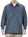 【中古】【輸入品・未使用】Dickies メンズ 大きいサイズ 長袖ワークシャツ US サイズ: 3X-Large カラー: グリーン