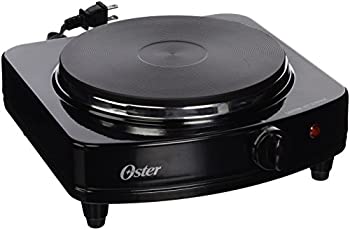 šۡ͢ʡ̤ѡOster CKSTSB100-B-2NP Solid Single Burner with Adjustable Temperature Control%% Black by Oster