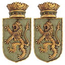 yÁzyAiEgpz(Set of 2) - Mediaeval Rampant Lion Shield Wall Sculptures (Set of Two)