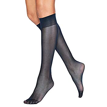 【中古】【輸入品・未使用】Hanes シルクリフレクション シルキー シアー ニーハイ つま先補強 2PK_Brly BK_OS 【中古】【輸入品・未使用】Hanes シルクリフレクション シルキー シアー ニーハイ つま先補強 2PK_Brly BK_OS