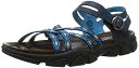 【中古】【輸入品・未使用】KeenレディースNaples II Webbing Sandal カラー: ブルー