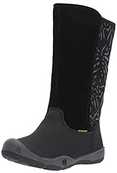 【中古】【輸入品・未使用】KEEN ユニセックス・キッズ MOXIE TALL BOOT WP カラー: ブラック