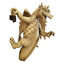 【中古】【輸入品・未使用】Design Toscano Dread the Dangling Dragon Wall Sculpture in Faux Stone