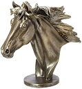 【中古】【輸入品・未使用】デザイントスカーノマジェスティックStallion Horse Statue %カンマ%マルチカラー